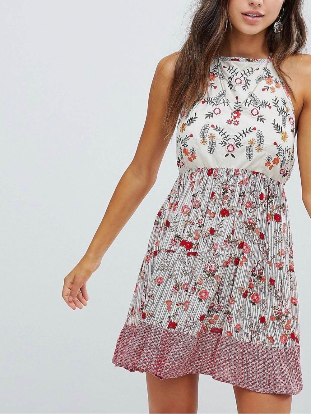 Raga Primrose Halter Mini Dress